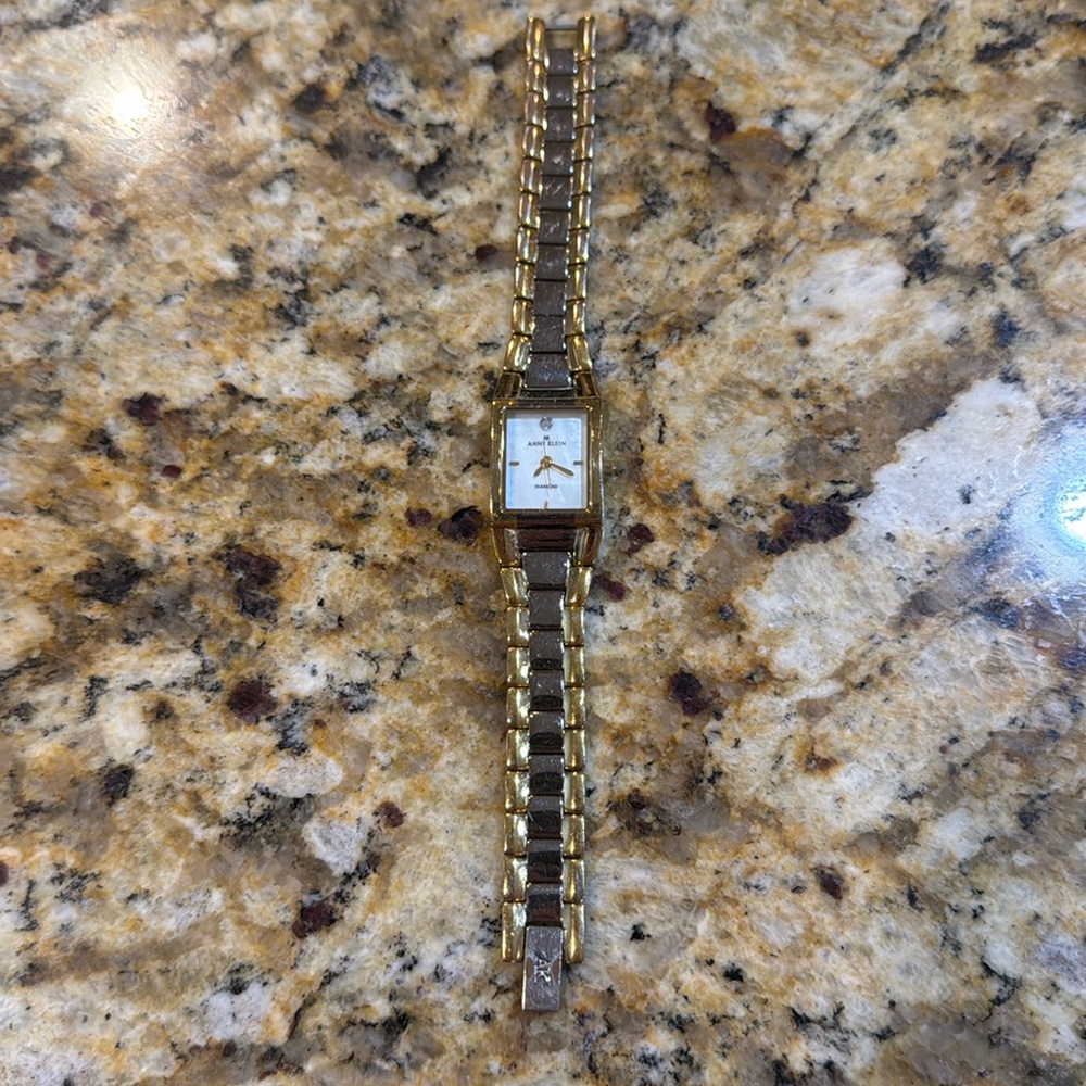 Anne Klein Diamond watch
